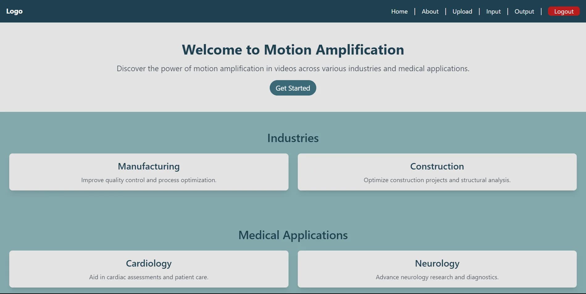 Motion Amplification Video